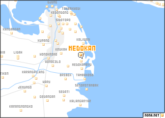map of Medokan