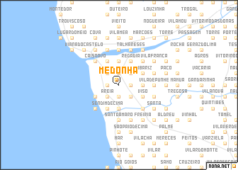 map of Medonha