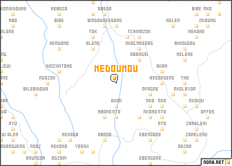 map of Medoumou