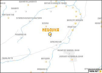 map of Medovka