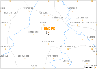 map of Medovo