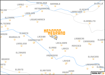 map of Medrano