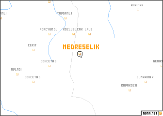 map of Medreselik