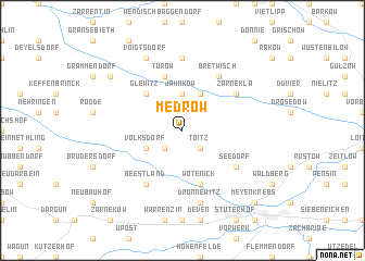 map of Medrow