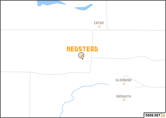 map of Medstead