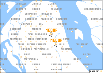 map of Medua