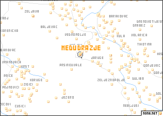 map of Međudražje