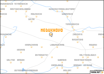 map of Medukhovo