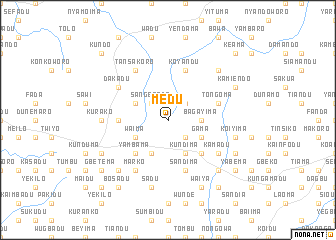 map of Medu