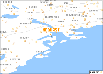 map of Medvast