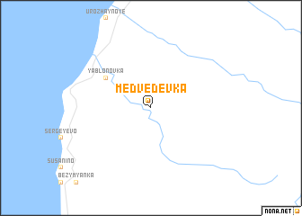 map of Medvedevka