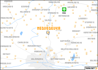 map of Medvedevka