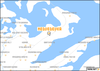 map of Medvedevka