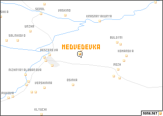 map of (( Medvedevka ))