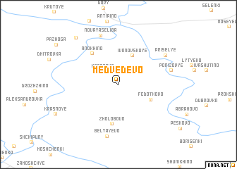 map of Medvedevo