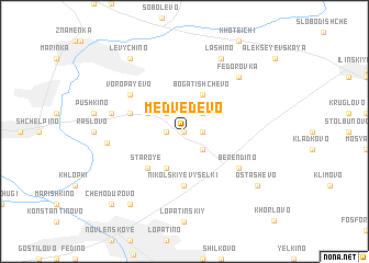 map of Medvedevo