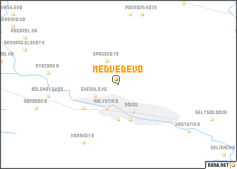 map of Medvedevo