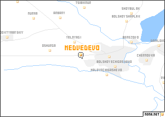 map of Medvedevo