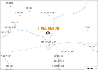 map of Medvedevo