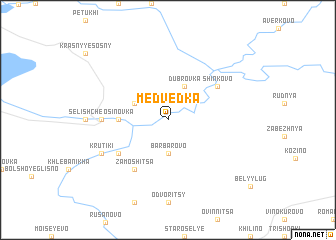 map of Medvedka