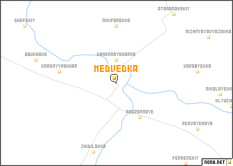 map of Medvedka