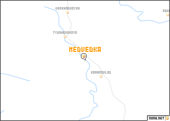 map of Medvedka