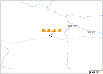 map of Medvedka