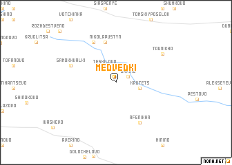 map of Medvedki