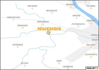 map of Medvedkovo