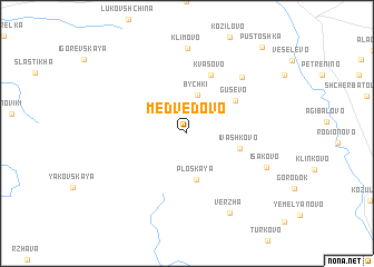 map of Medvedovo