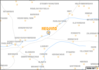 map of Medvino