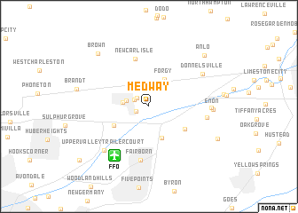 map of Medway