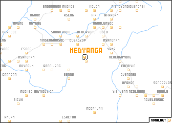 map of Medyanga