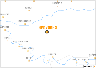 map of Medyanka