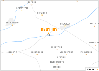 map of Medyany