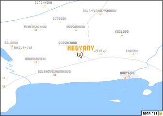map of Medyany
