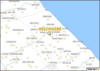 map of Medzhidoba