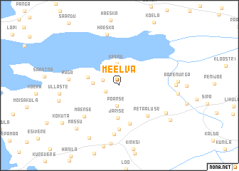 map of Meelva