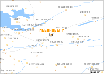 map of Meenadeeny