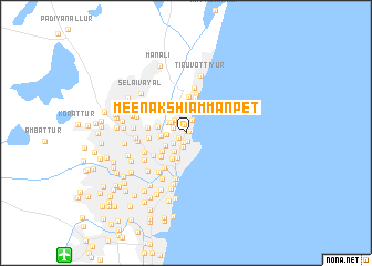 map of Meenakshiammanpet