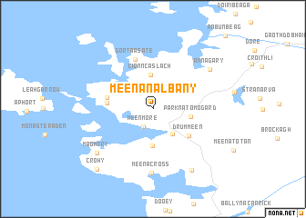 map of Meenanalbany