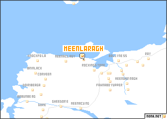 map of Meenlaragh