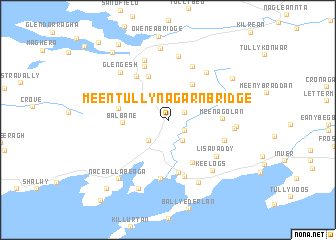 map of Meentullynagarn Bridge