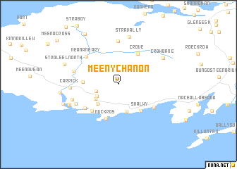 map of Meenychanon