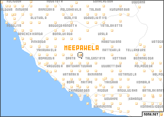 map of Meepawela