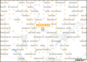 map of Meerane