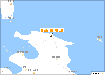 map of Meerapalu