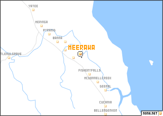 map of Meerawa