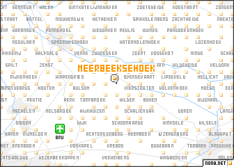 map of Meerbeeksehoek