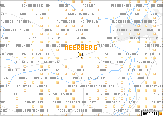 map of Meerberg